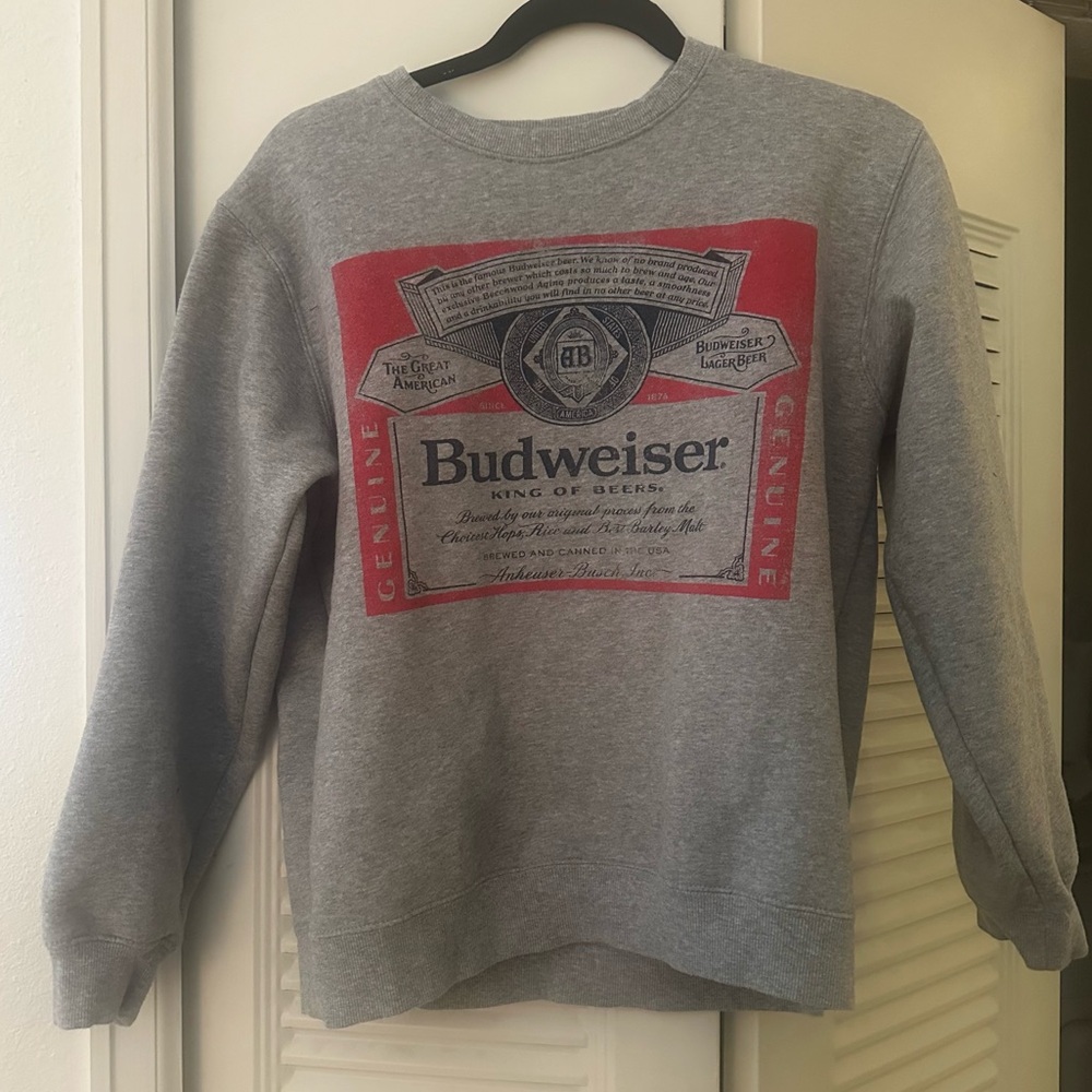 Vintage Inspired Budweiser Pullover